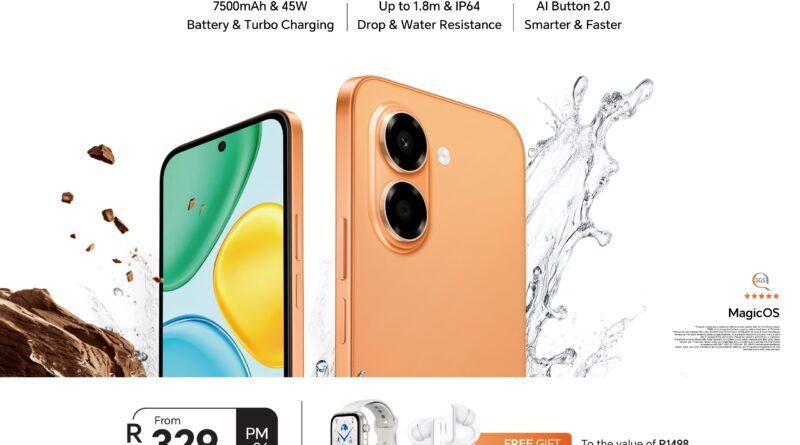 The HONOR X7e is now available for Sale in all stores Nationwide.